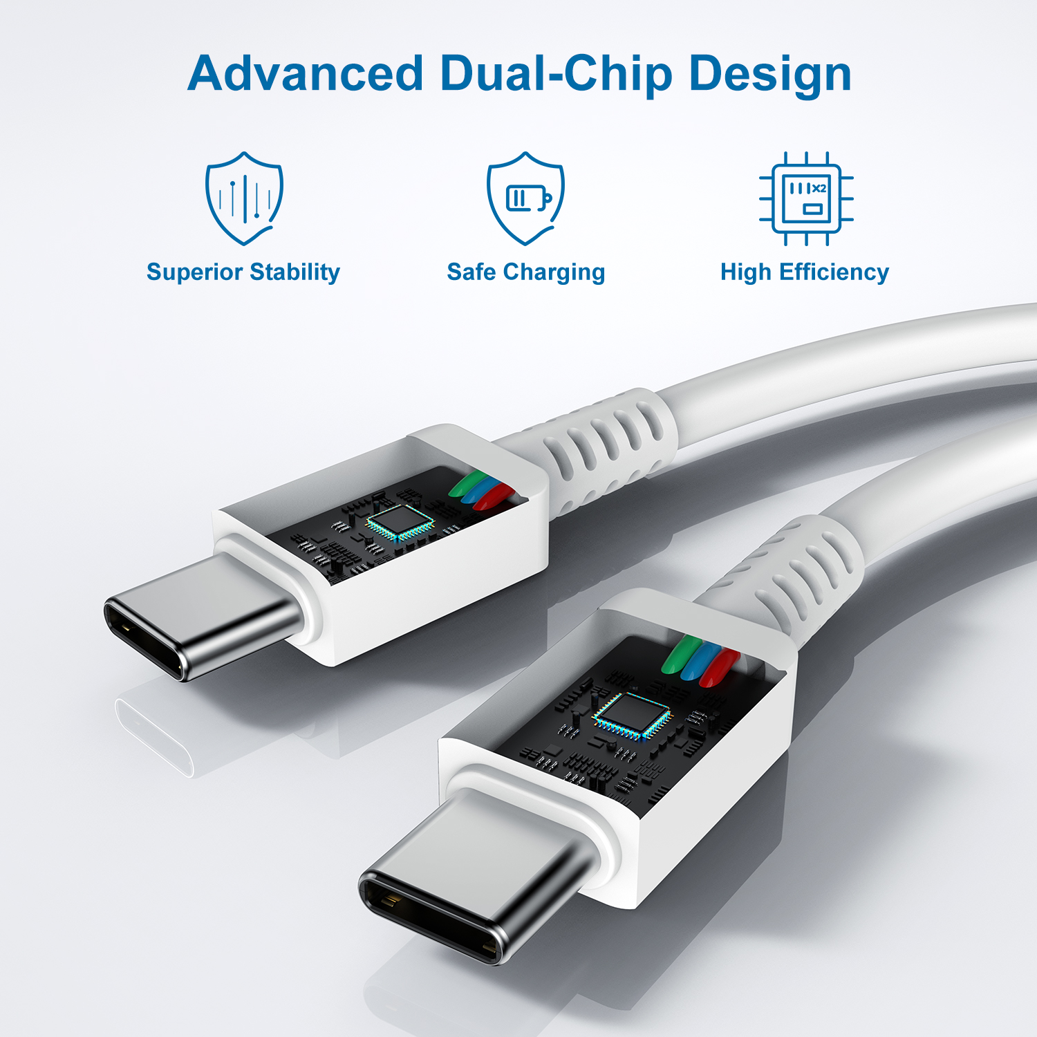 CABLE USB CARGA RAPIDA TRANSFERENCIA DATOS LAU - 7