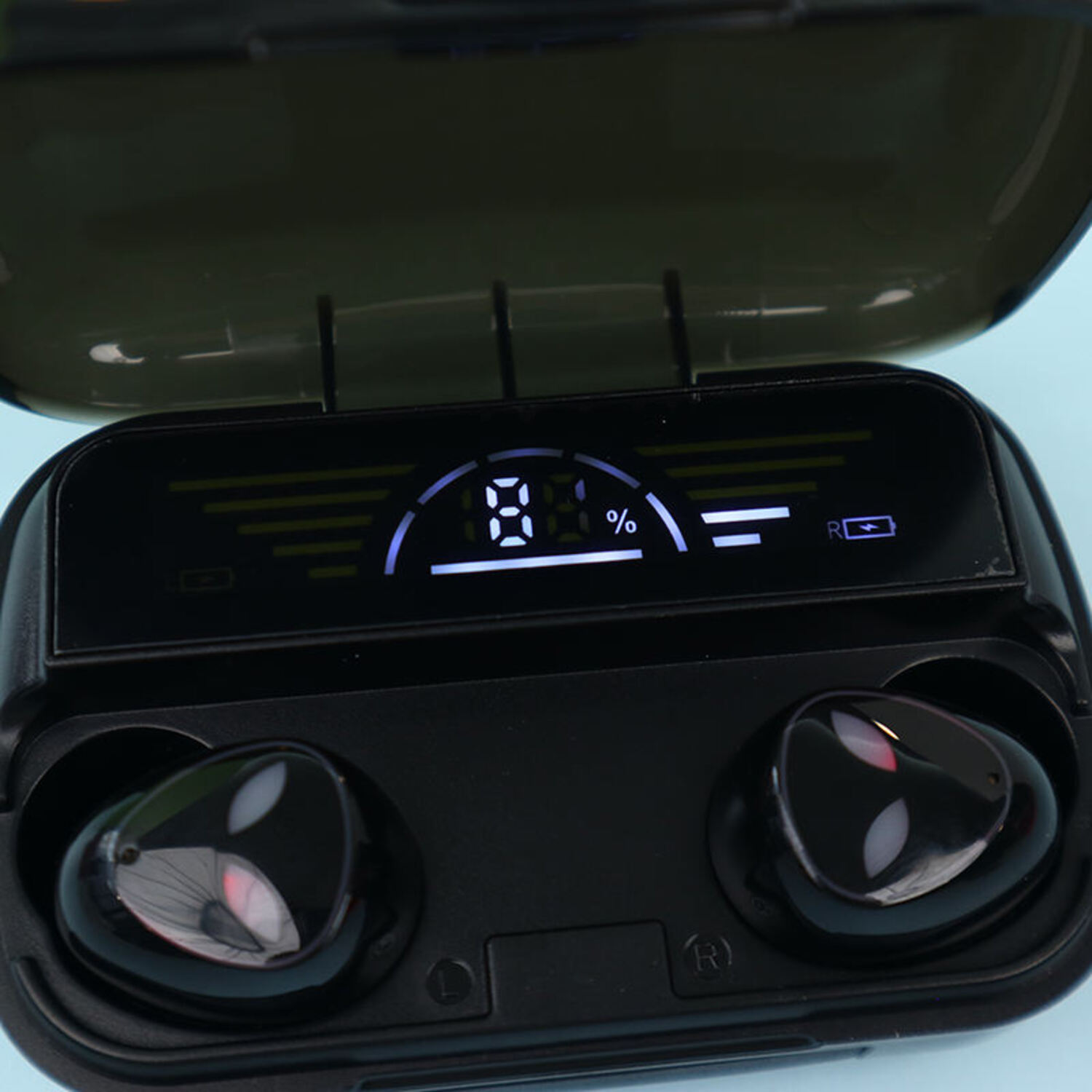 AUDÍFONOS INALÁMBRICOS AURICULARES MANOS LIBRE POWERBANK LAU - 2