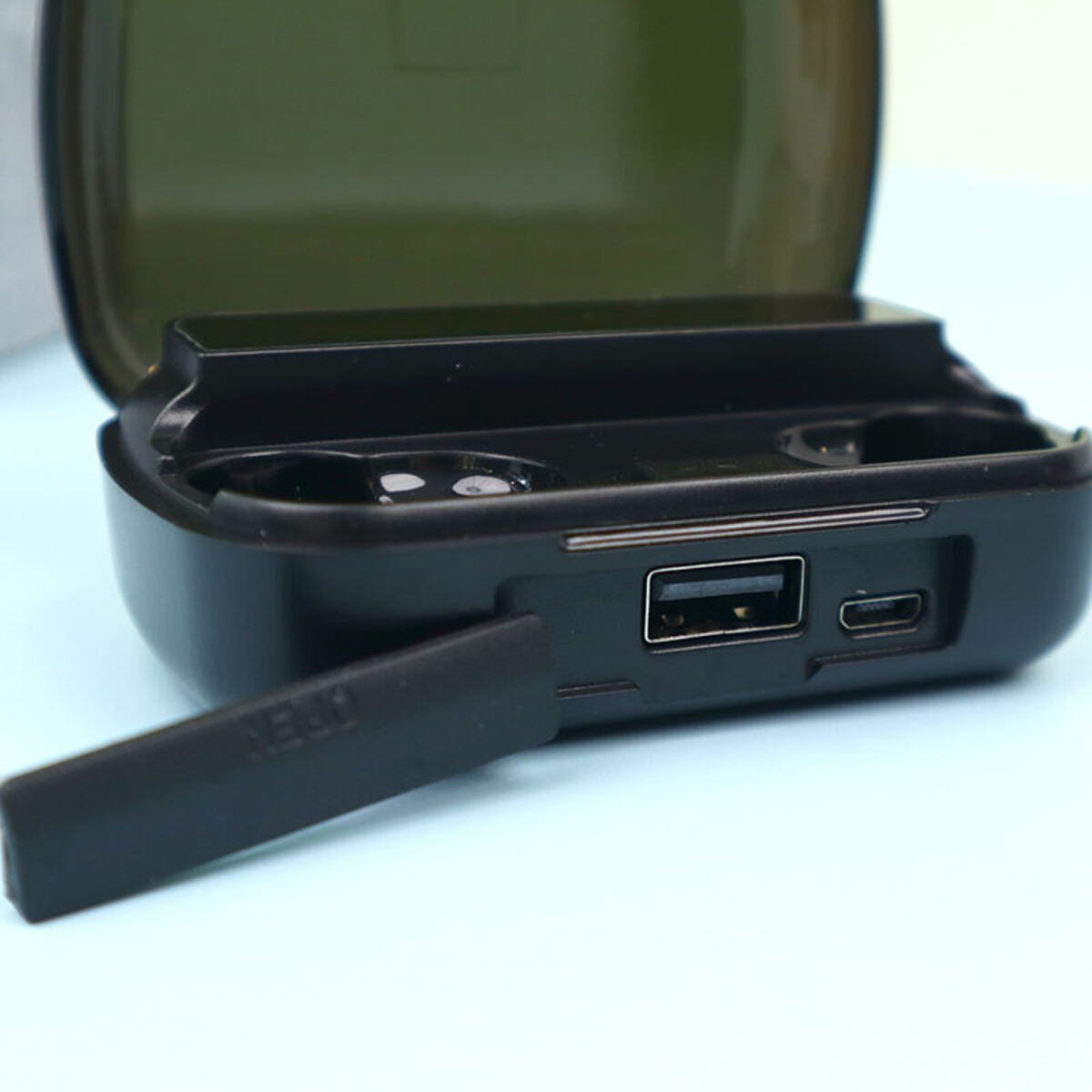 AUDÍFONOS INALÁMBRICOS AURICULARES MANOS LIBRE POWERBANK LAU - 4