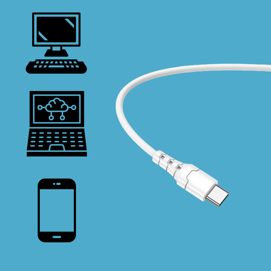 CABLE USB UNIVERSAL TIPO C CARGA RAPIDA LAU - 5