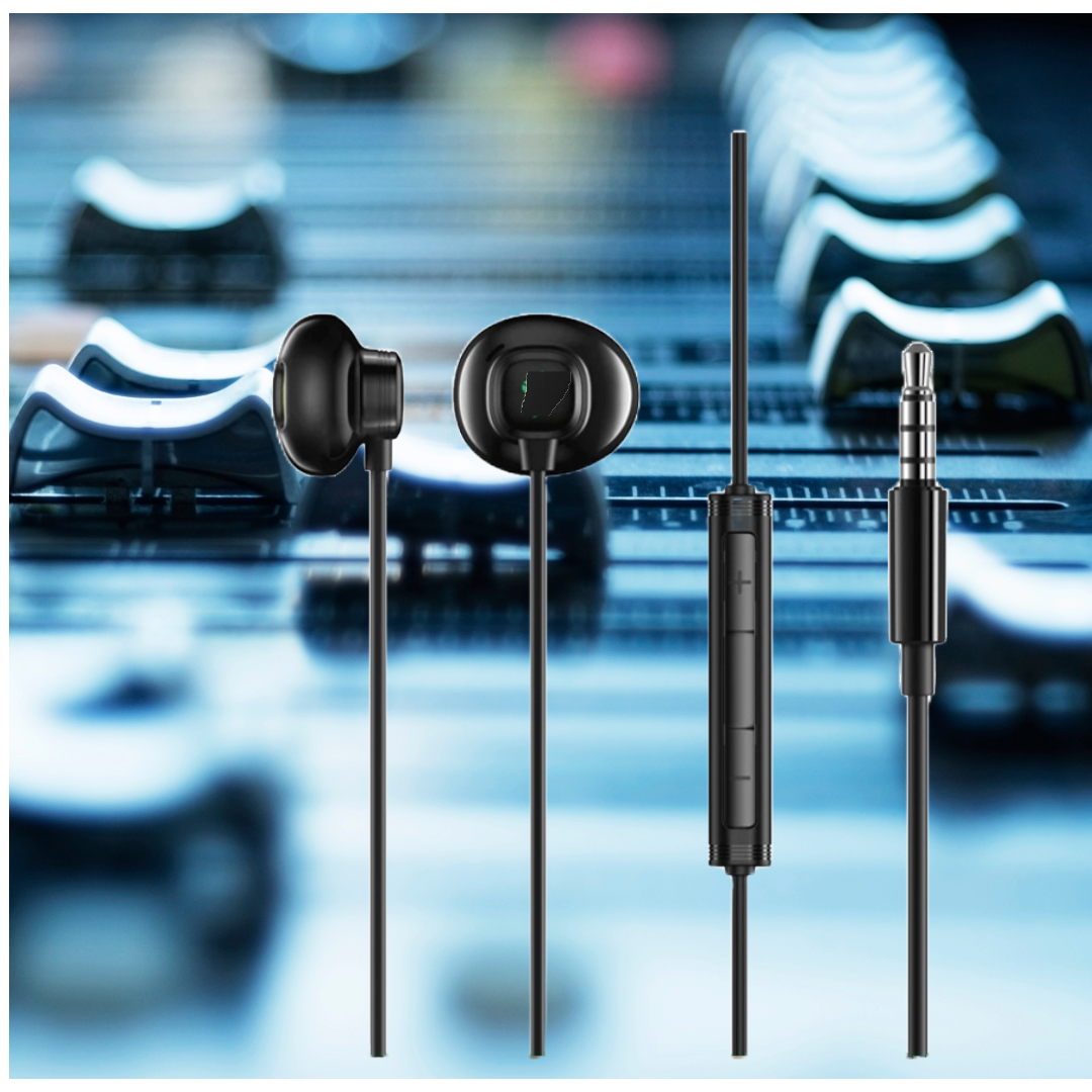 AURICULARES CABLE MICROFONO CONTROL VOLUMEN CELULARES LAU - 3