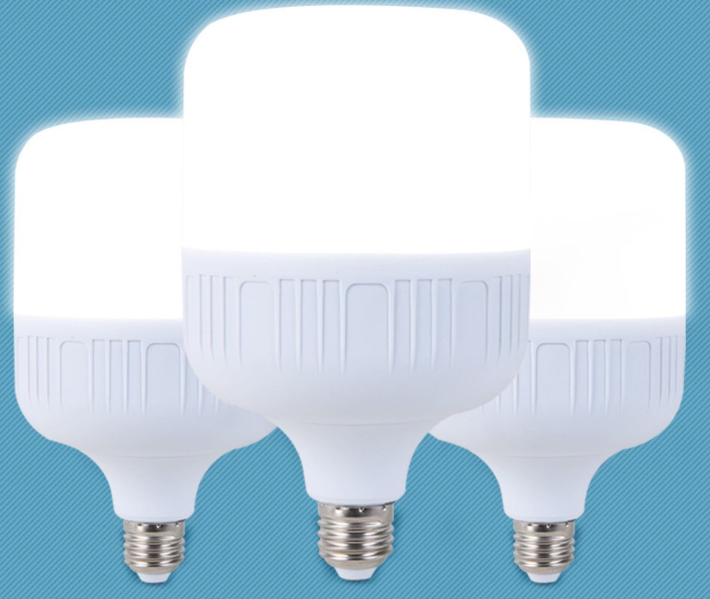BOMBILLA BRILLANTE LED BLANCO ILUMINACION HOGAR LAU - 6