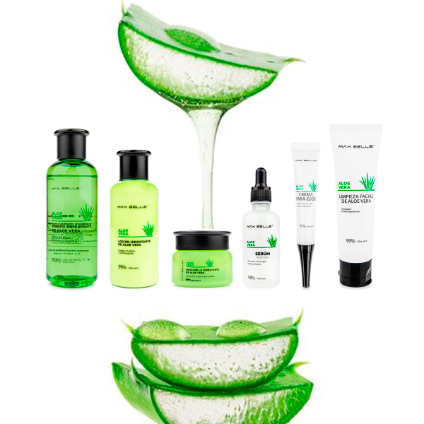 KIT SKINCARE FACIAL HIDRATANTE ANTIEDAD ALOE VERA PIEL MIXTA - 2