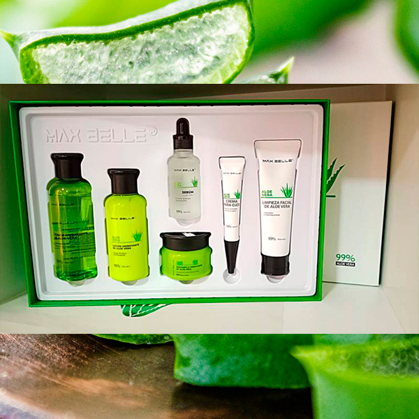 KIT SKINCARE FACIAL HIDRATANTE ANTIEDAD ALOE VERA PIEL MIXTA - 4