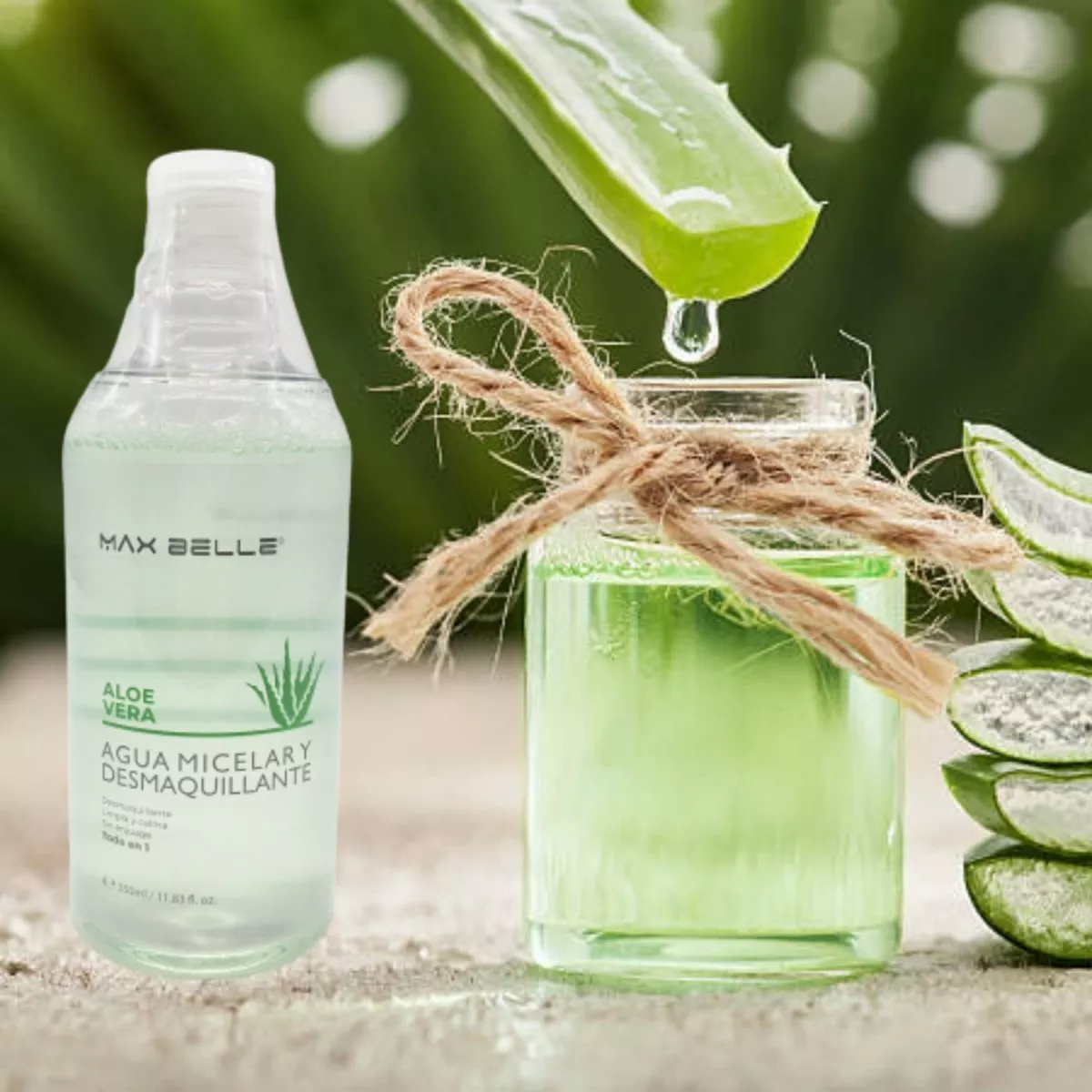 SKINCARE COMBO BELLEZA SERUM HIDRATANTE FACIAL ALOE VERA 7P - 4