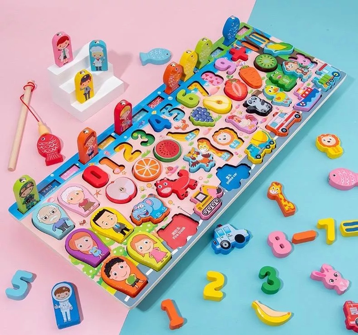 JUEGO ROMPECABEZAS NIÑOS EDUCATIVO APRENDIZAJE DIVERSION JER - 2