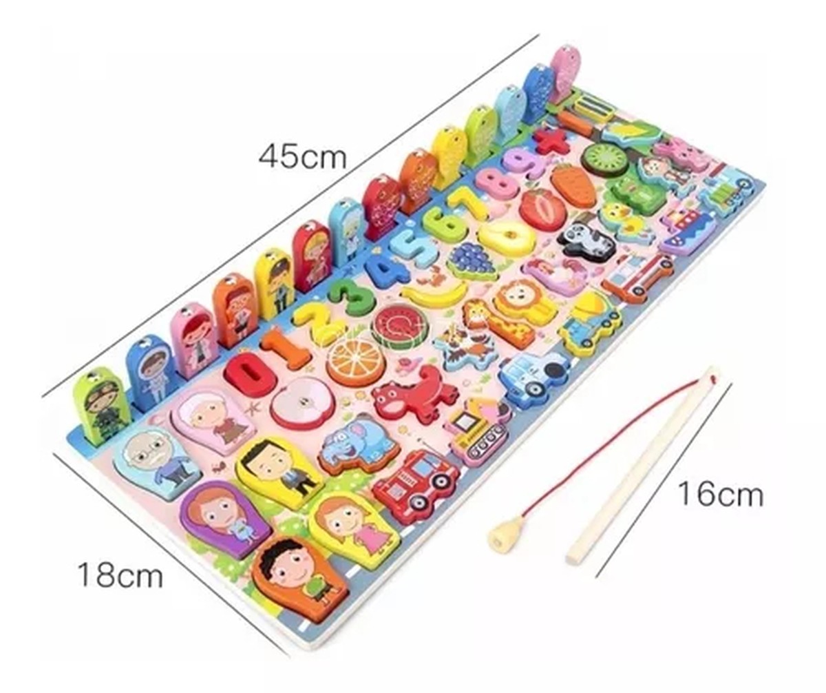 JUEGO ROMPECABEZAS NIÑOS EDUCATIVO APRENDIZAJE DIVERSION JER - 6