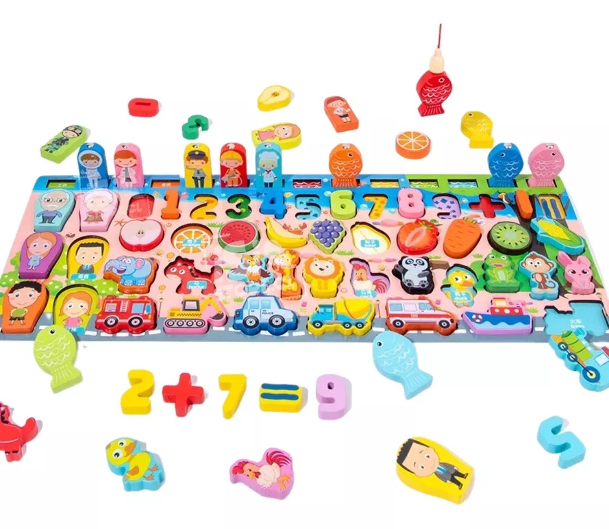 JUEGO ROMPECABEZAS NIÑOS EDUCATIVO APRENDIZAJE DIVERSION JER - 7