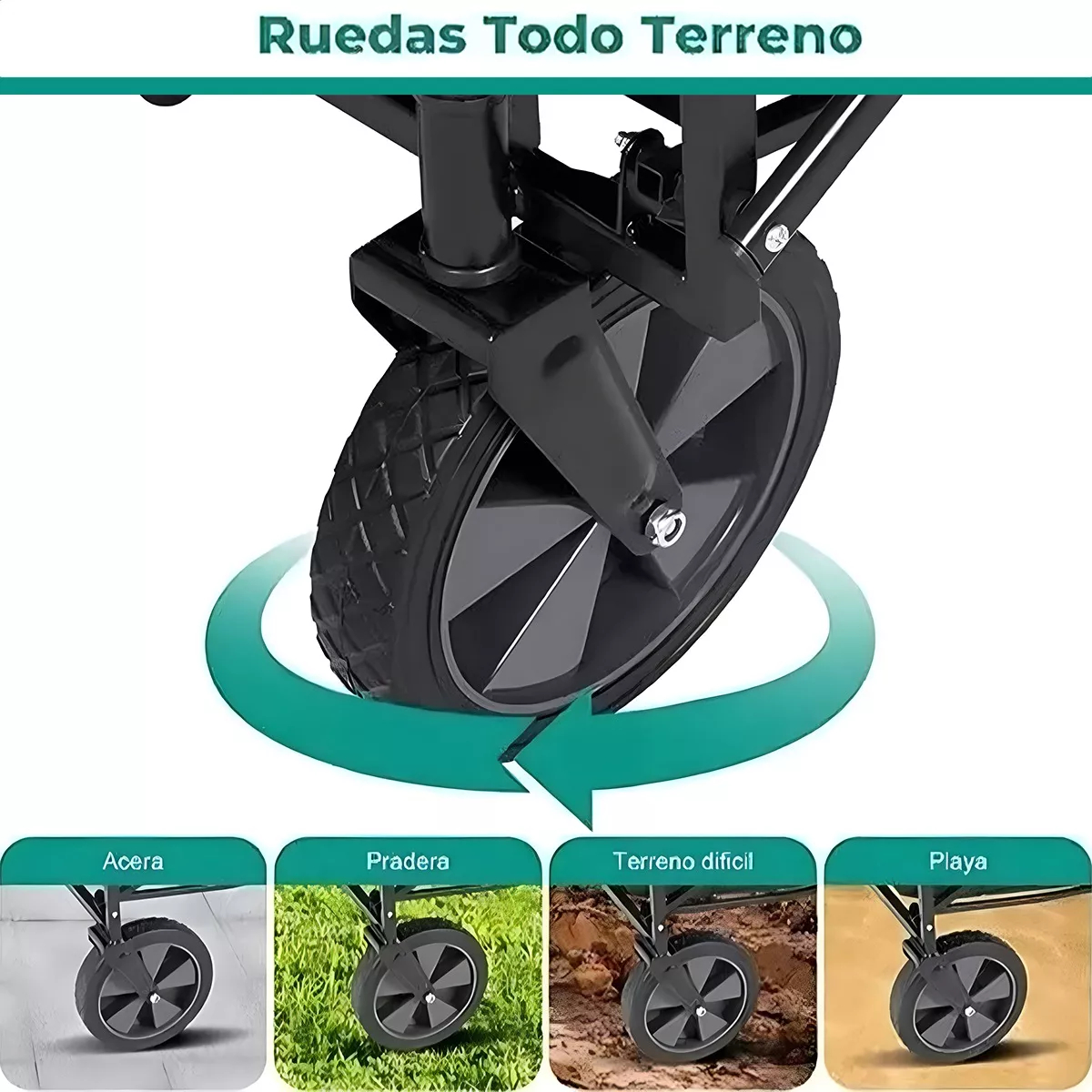 CARRO VAGON TRANSPORTAR AJUSTABLE TELA PORTATIL COMODO JER - 4
