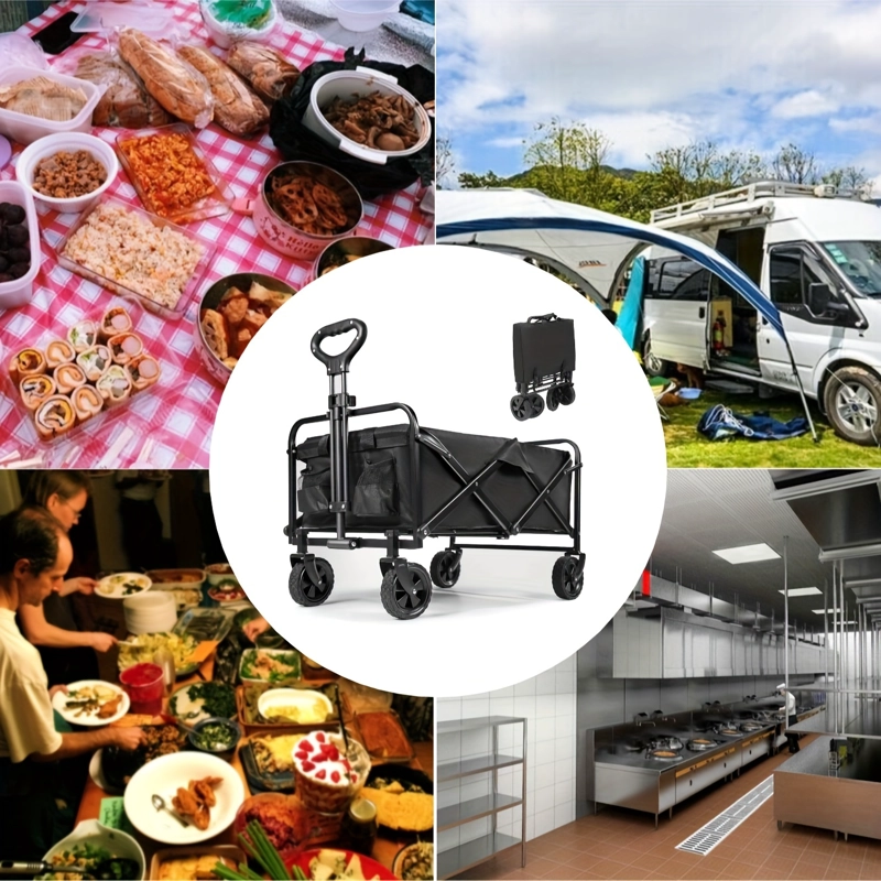 CARRO VAGON TRANSPORTAR AJUSTABLE TELA PORTATIL COMODO JER - 5