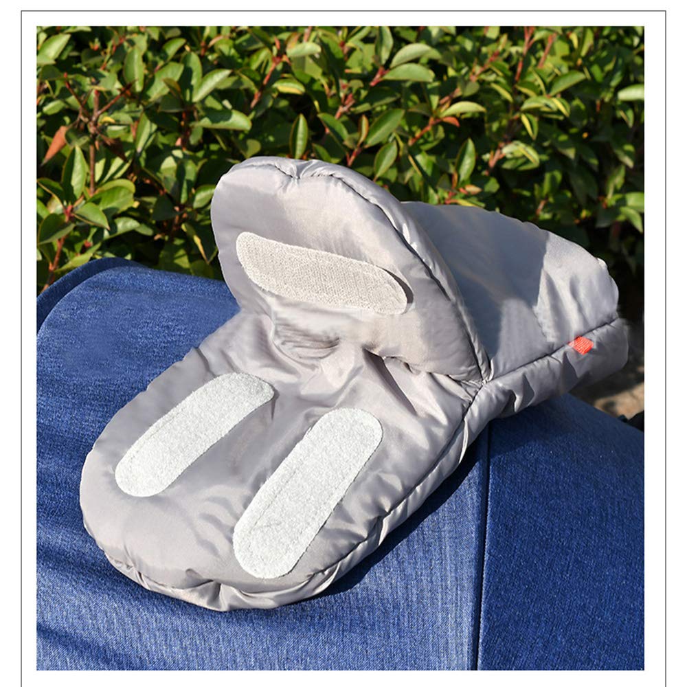 GUANTES INVIERNO FRIO CUBRE MANOS EXTRA GRUESOS CALIDOS JER - 4