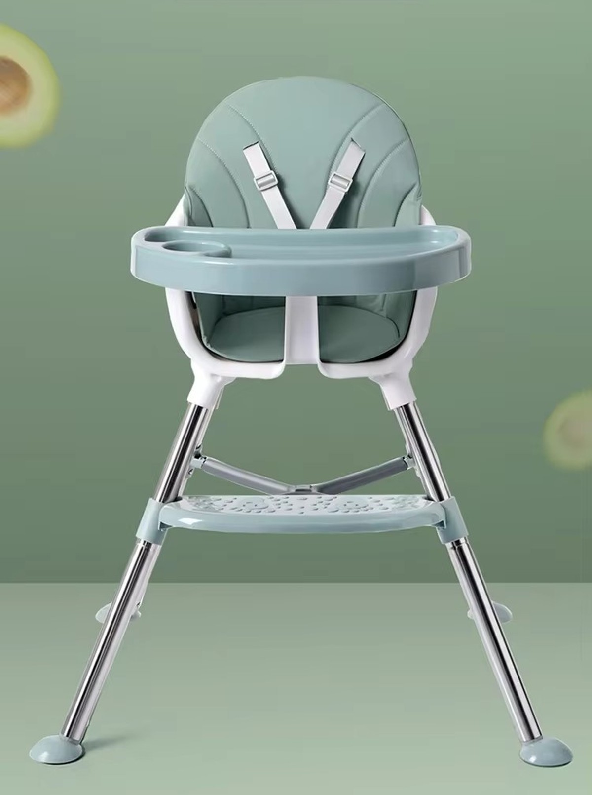 SILLA ALIMENTACIÓN BEBE AJUSTABLE CALIDAD DOBLE CAPA JER - 1