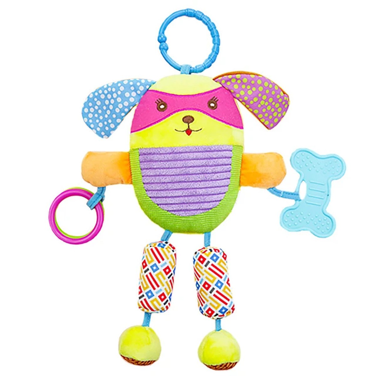 SONAJERO BEBE SUAVE FELPA TEMPRANO DESARROLLO BEBE JER - 3