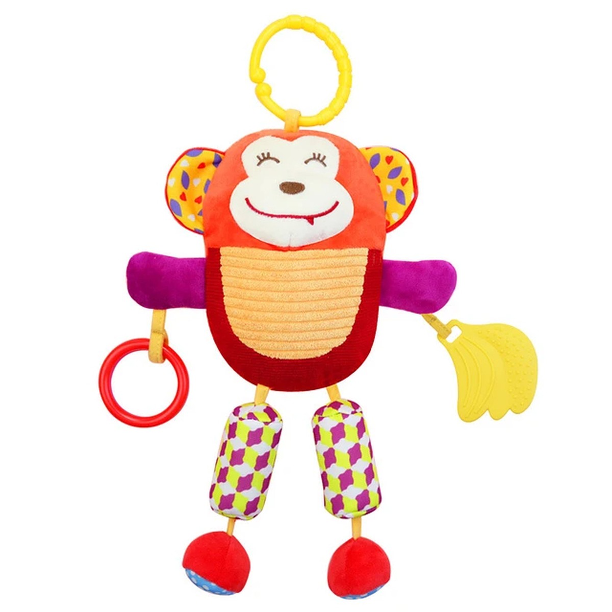 SONAJERO BEBE SUAVE FELPA TEMPRANO DESARROLLO BEBE JER - 6