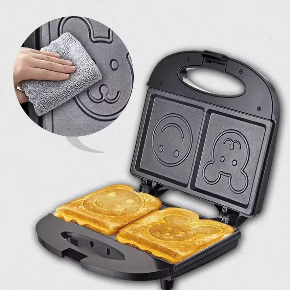 WAFLERA MAQUINA POTENTE COCINA MULTIFUNCIONAL CALIDAD JER - 1