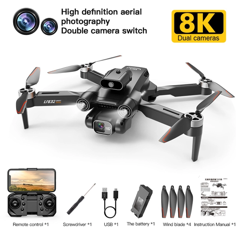 MINI DRONE AEREO CAMARA 4K ANGULAR FOTOS VIDEOS LAU - 2