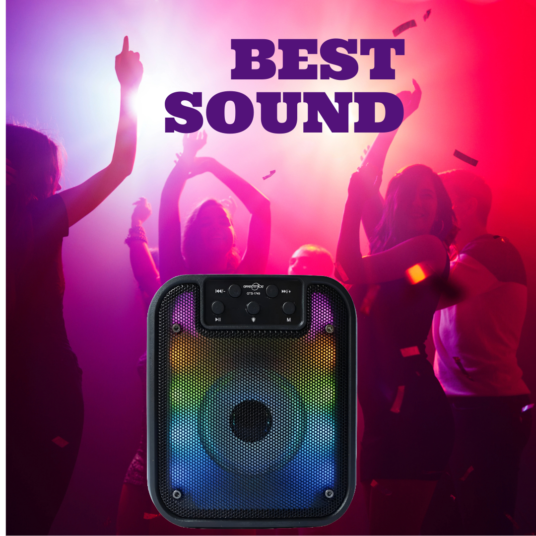 PARLANTE ALTAVOZ BLUETOOTH RGB BLUETOOTH LAU - 4