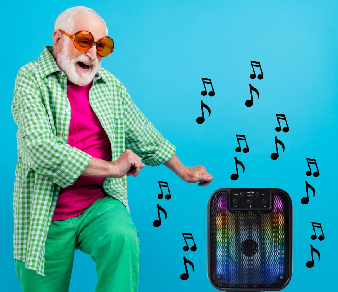 PARLANTE ALTAVOZ BLUETOOTH RGB BLUETOOTH LAU - 6