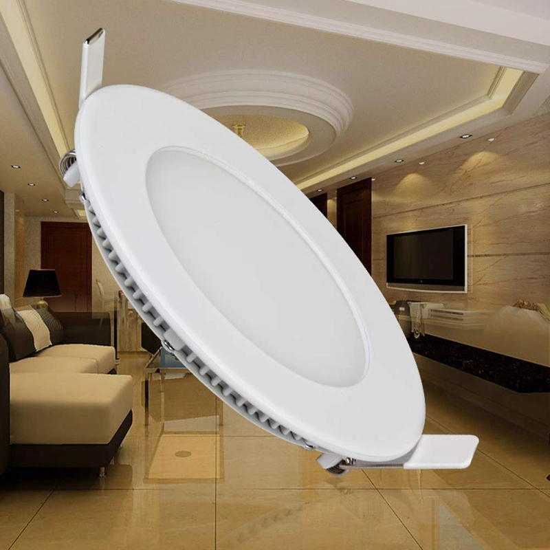 LAMPARA LED TECHO MODERNA PANEL ECONOMICA LAU - 7