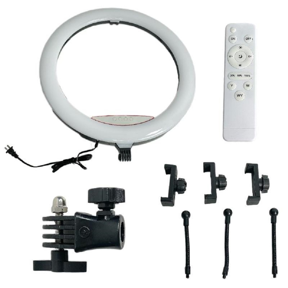 ARO LUZ PANTALLA TACTIL CONTROL REMOTO SOPORTE TRIPOIDE LAU - 2