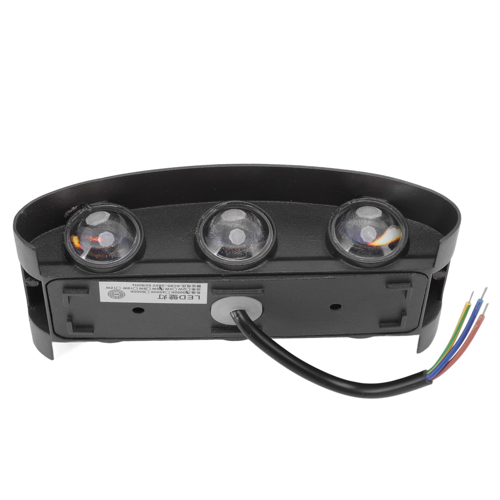 SET 2 APLIQUES MODERNO LED 6W SALA PORCHE PATIO GARAJE LAU - 4