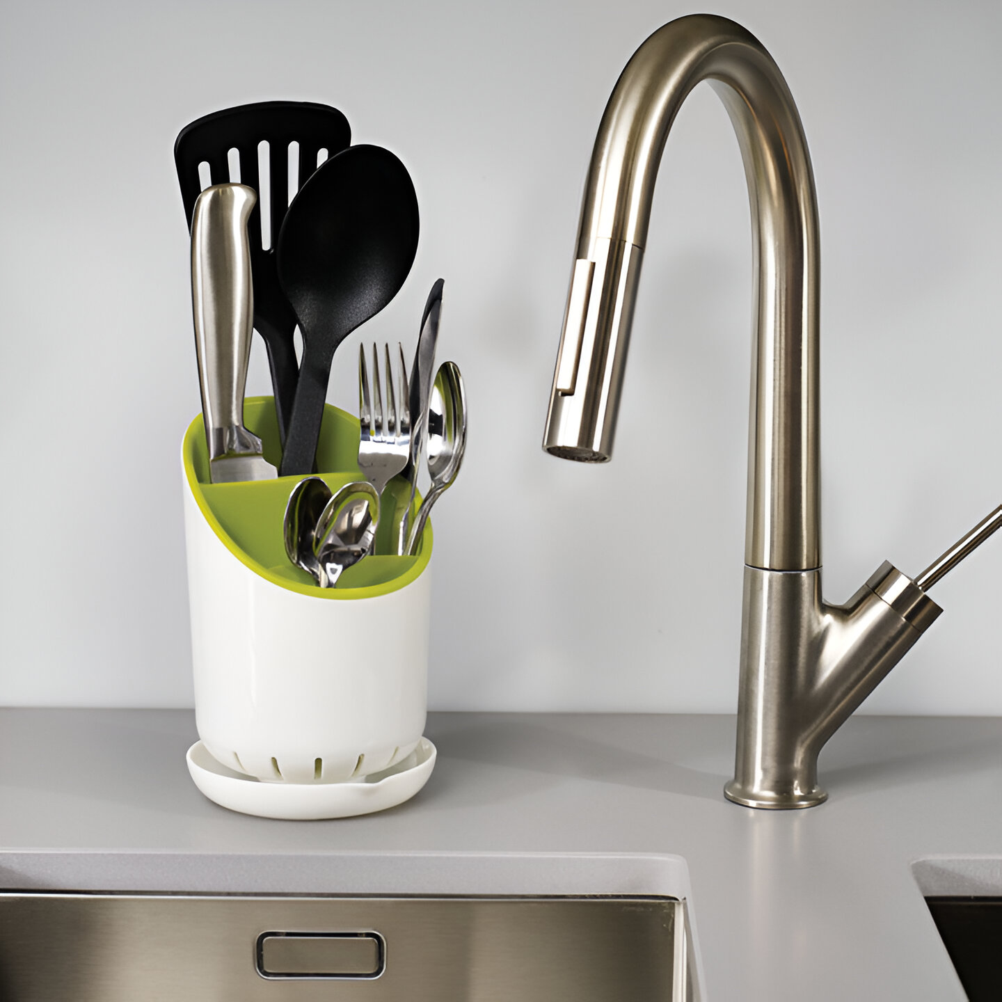 SECADOR ESCURRIDOR CUBIERTOS COCINA OGANIZADOR LAU - 4