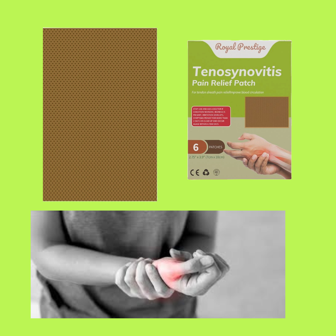 SET 8 CAJAS PARCHES TENOSYNOVITIS ARTICULACION DOLOR LAU - 4