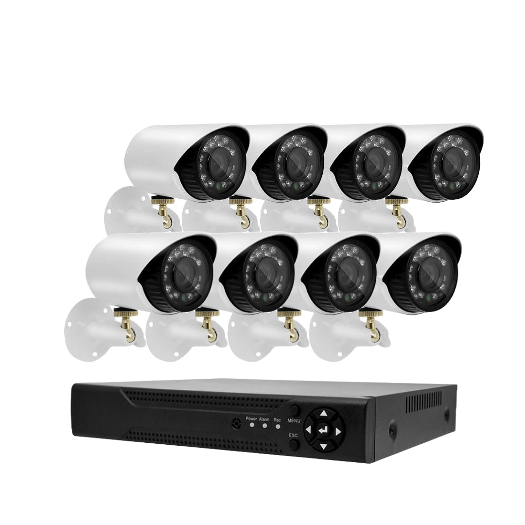 KITS CAMARA SEGURIDAD MONITOREO VIGILANCIA LAU - 4