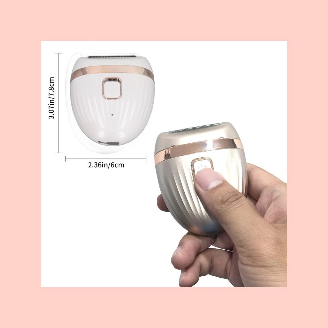 DEPILADORA MINI MUKER BIKINI RECARGABLE PORTATIL USB LAU - 8