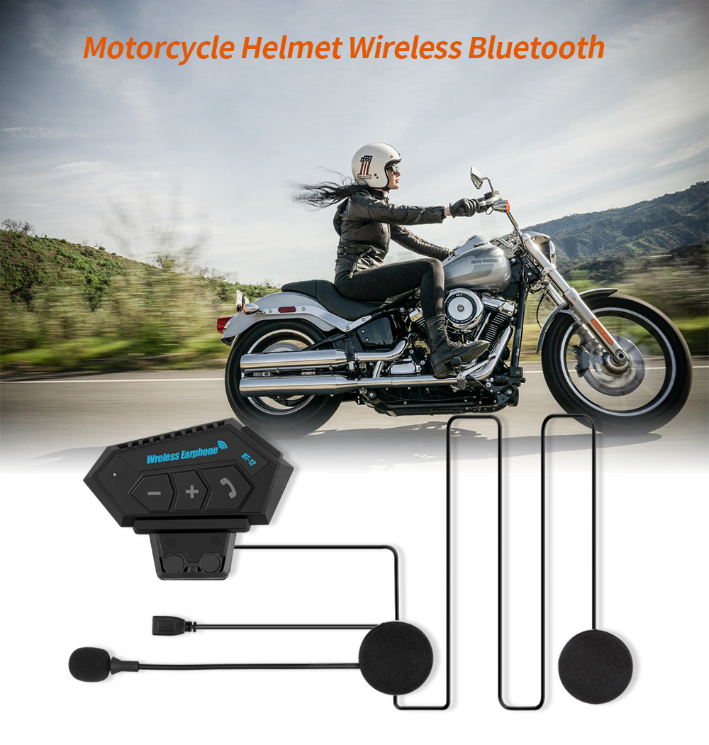 AUDIFONOS CASCO MOTOS INTERCOMUNICADORES BLUETOOTH LAU - 5