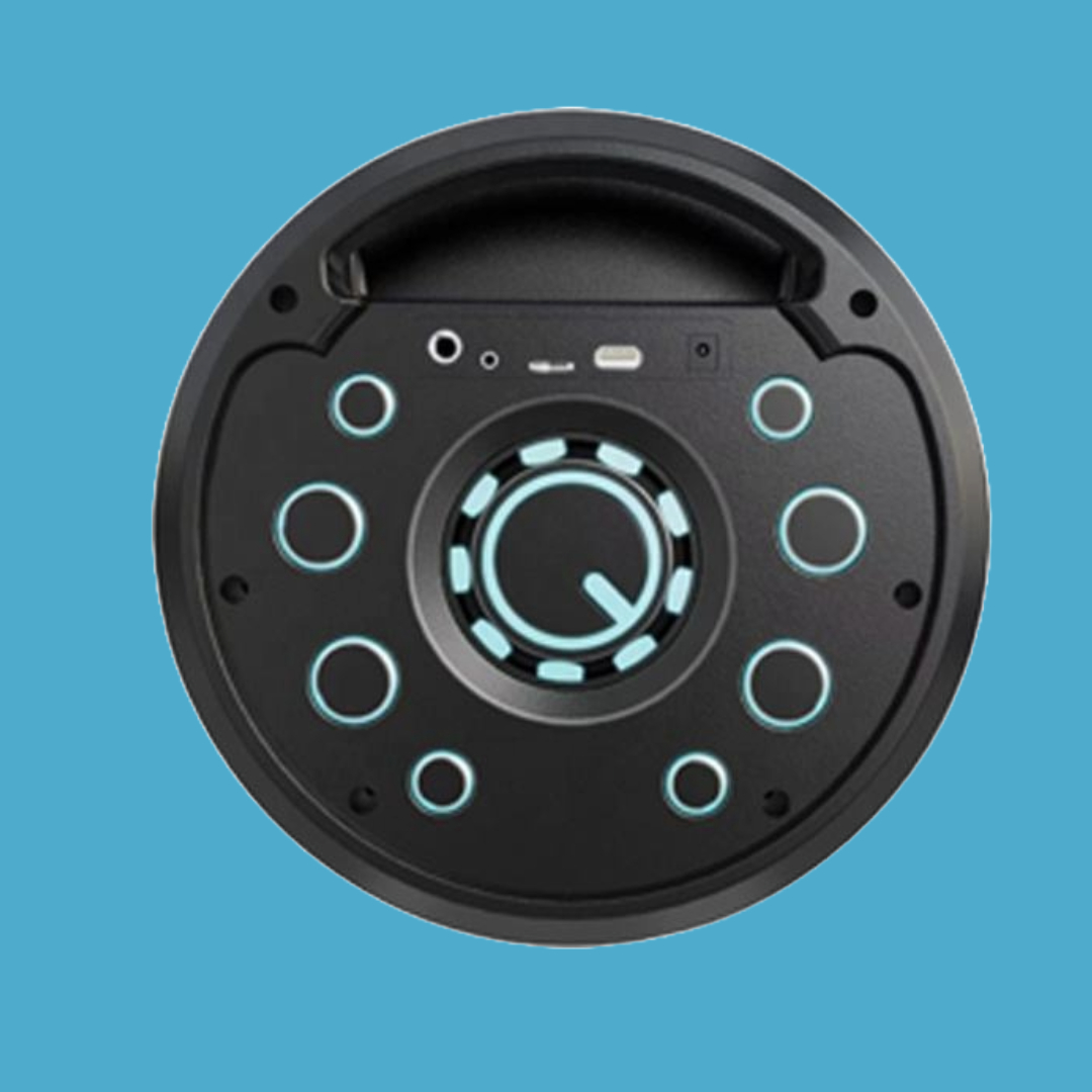 PARLANTE ALTAVOZ KARAOKE PORTATIL USB BLUETOOTH AUX LAU - 8