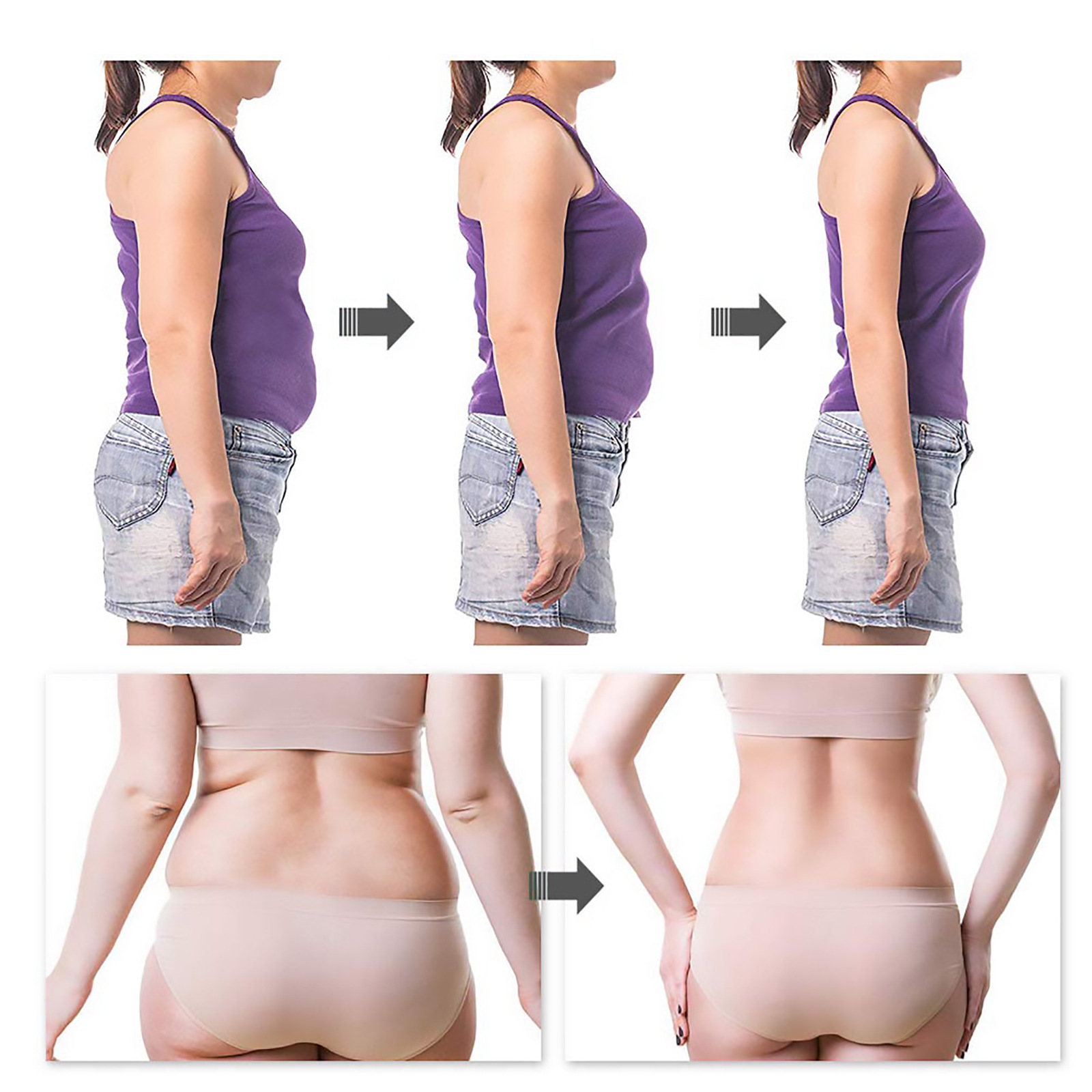 SET 4 CAJAS PARCHE ADELGAZANTE CELULITIS PERDER PESO LAU - 3