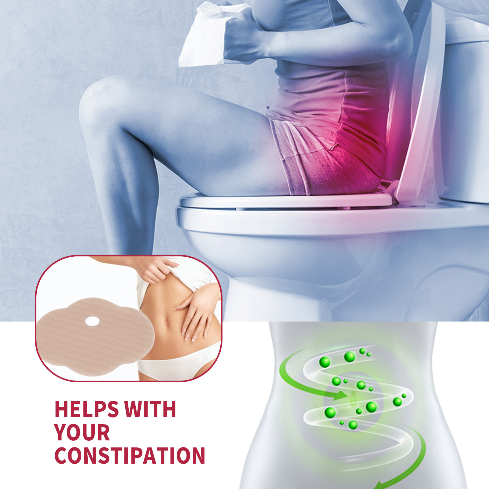SET 4 CAJAS PARCHE ADELGAZANTE ABDOMEN REDUCTOR  LAU - 4