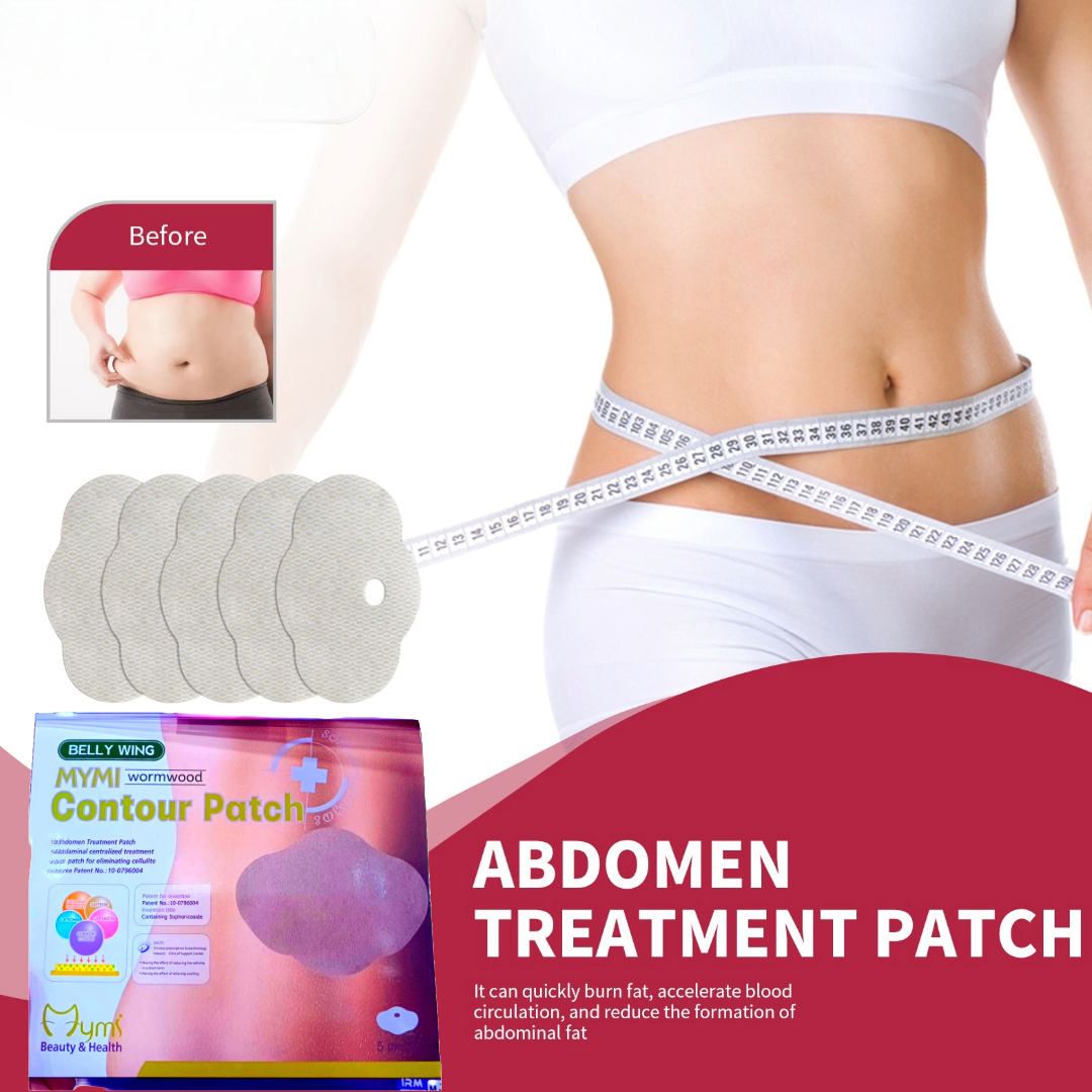 SET 4 CAJAS PARCHE ADELGAZANTE ABDOMEN REDUCTOR  LAU - 6