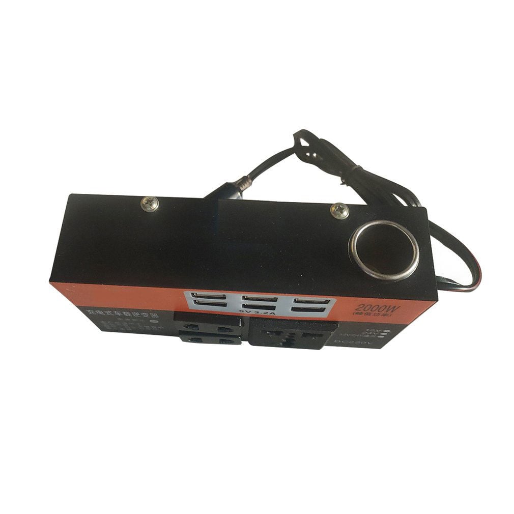 INVERSOR DE CORRIENTE VEHICULO 12V A 24V CAMIONES LAU - 2