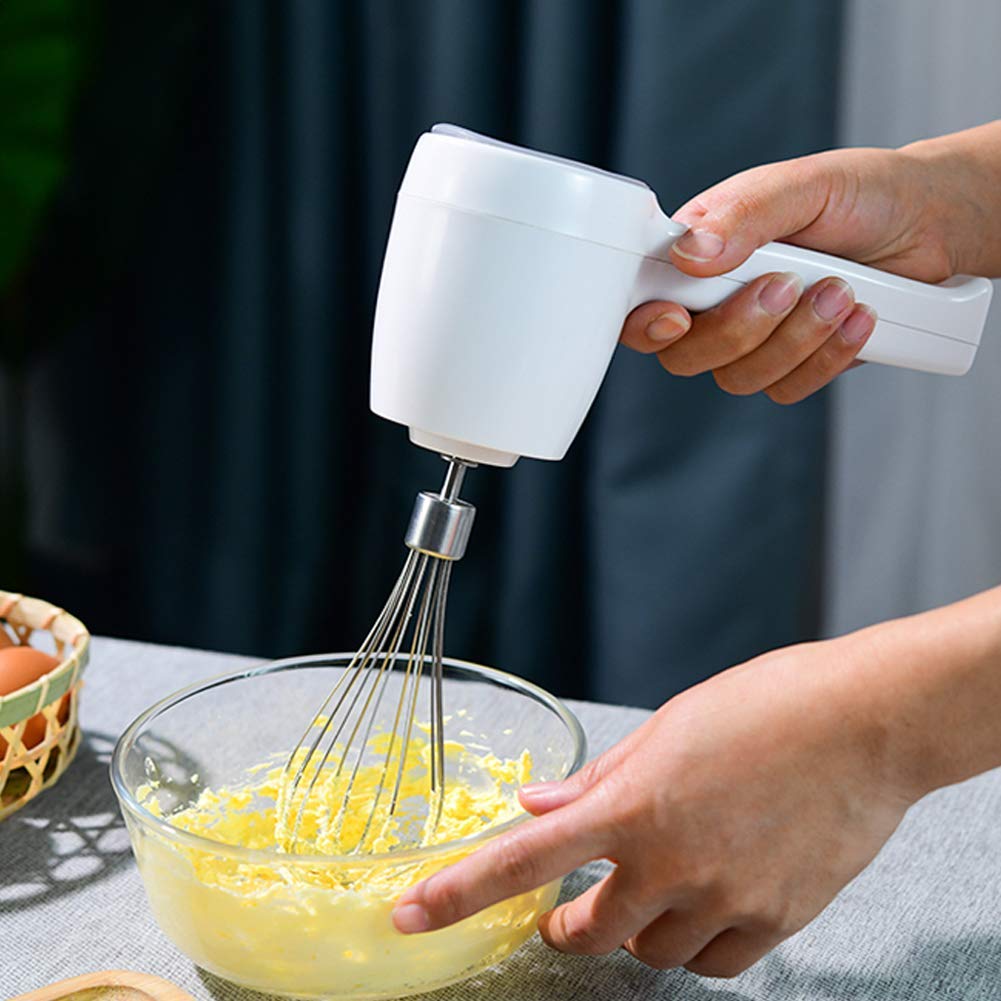 BATIDORA MINI MEZCLADOR MANO PORTATIL INALAMBRICA COCINA LAU - 2