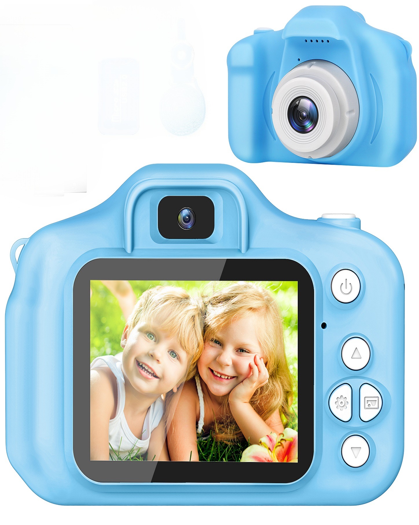 CAMARA GRABADORA PORTATIL NIÑOS FOTOS HD SELFIES LAU - 2