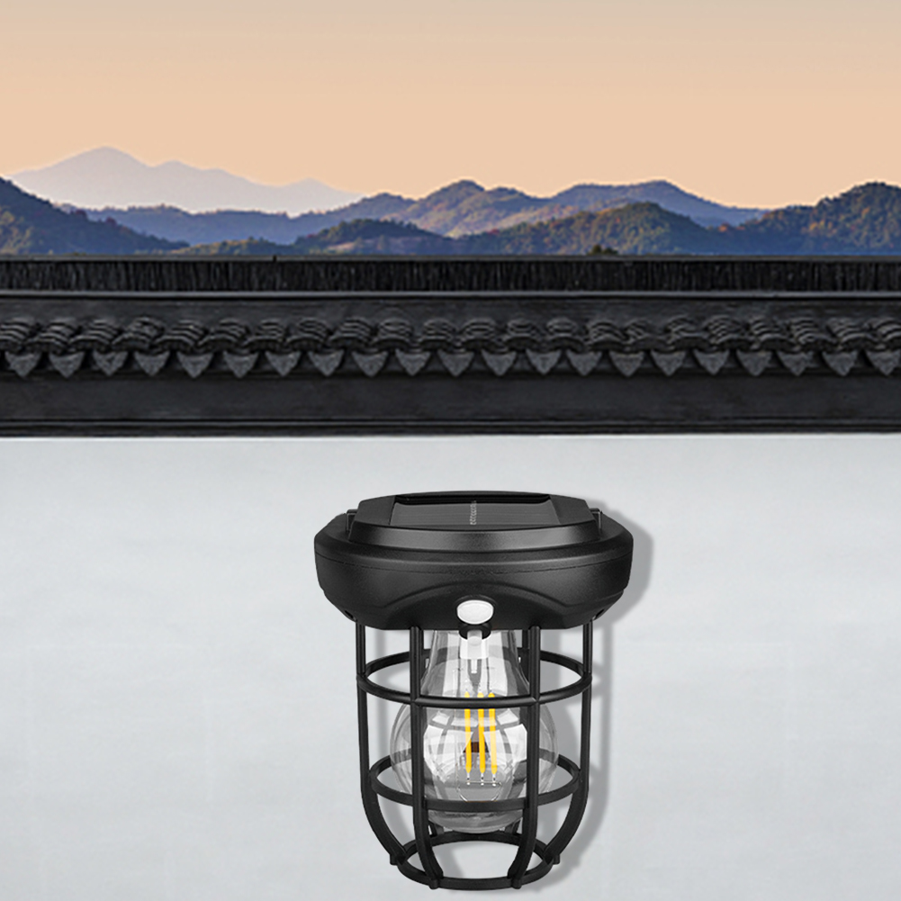 LÁMPARA SOLAR EXTERIOR AIRE LIBRE SENSOR MOVIMIENTO JER - 4