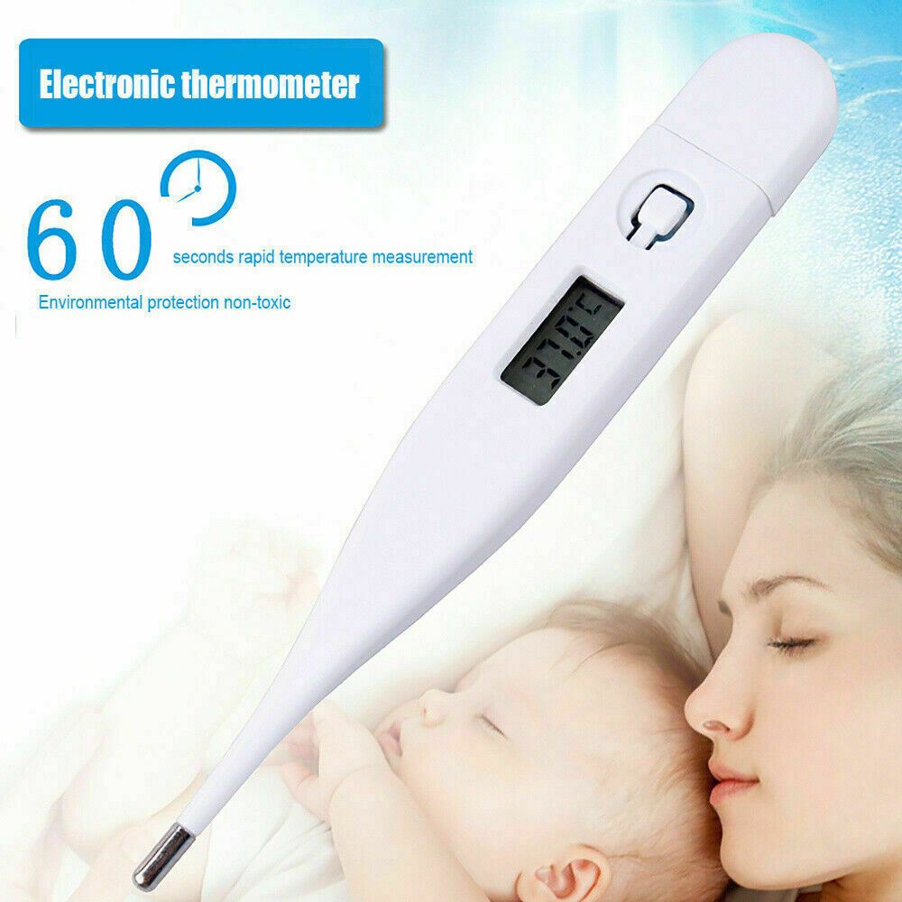 TERMÓMETRO DIGITAL LCD TEMPERATURA CORPORAL 4 UNI BOCA JER - 7