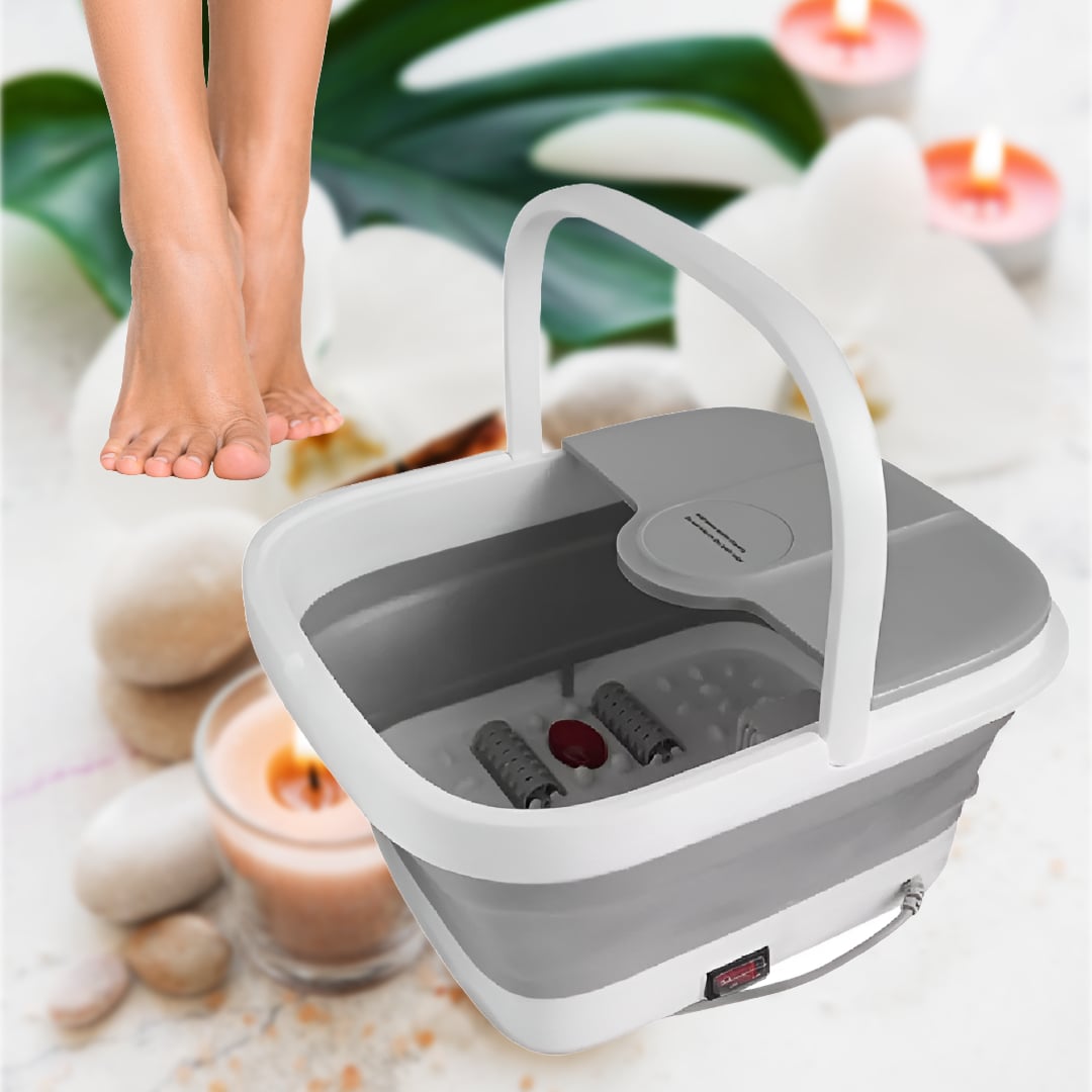 TINA PIES MASAJEADOR PLEGABLE BURBUJA SPA ASA PORTATIL JER - 1