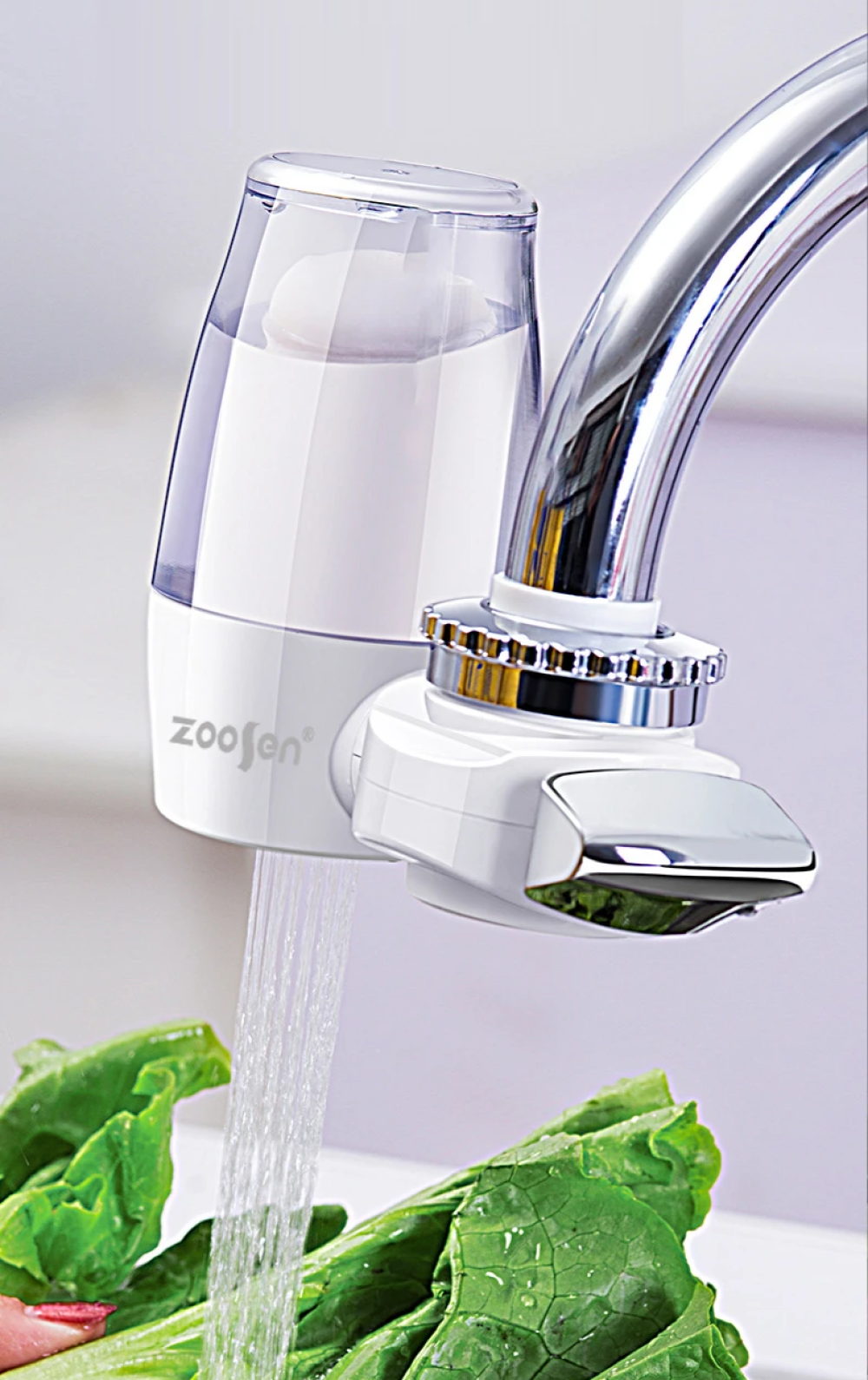 PURIFICADOR AGUA FILTRO DOMESTICO TRANSPARENTE 7 NIVELES JER - 7