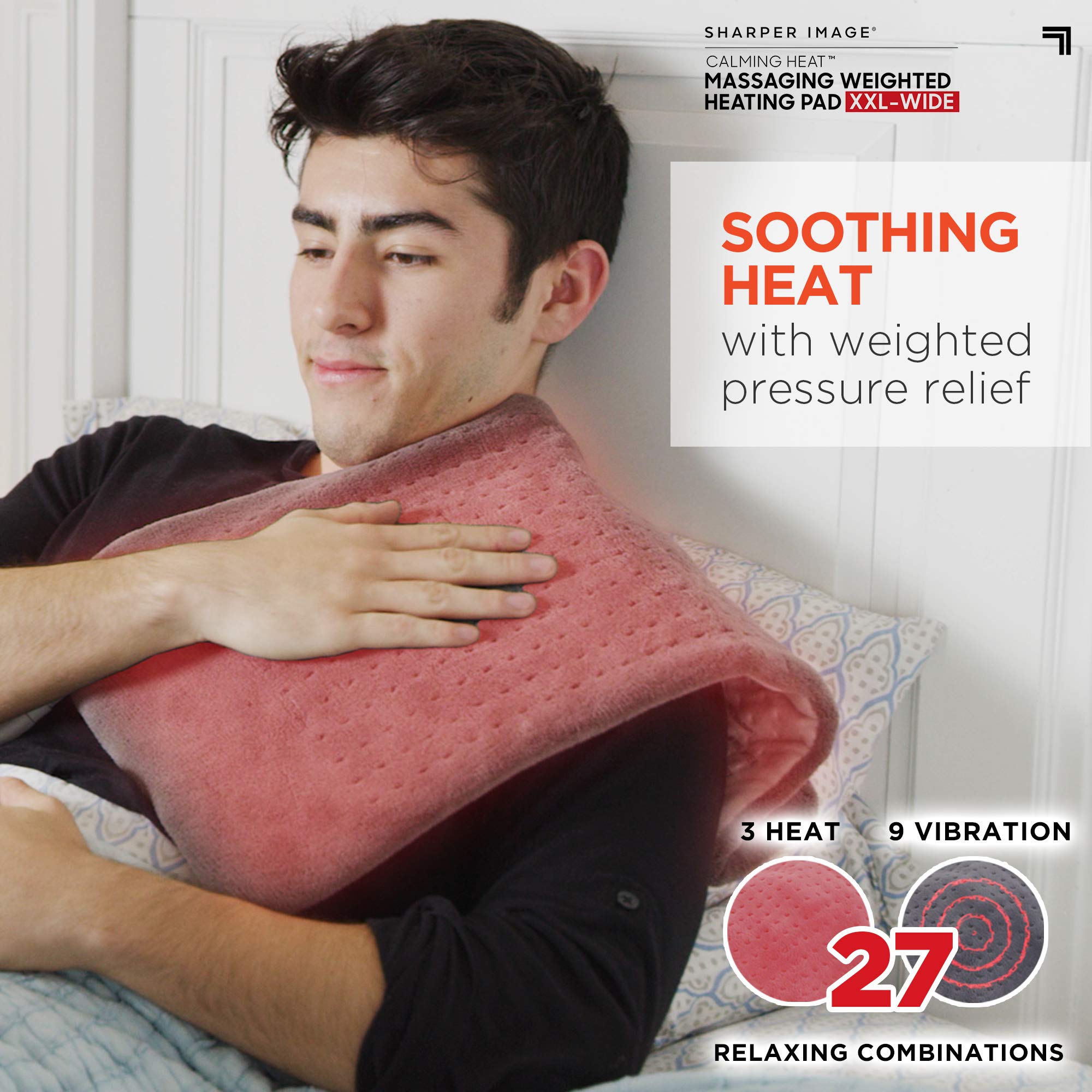 ALMOHADILLA TERMICA CUIDAR CALOR TERAPIA MASAJE CALMANTE JER - 5