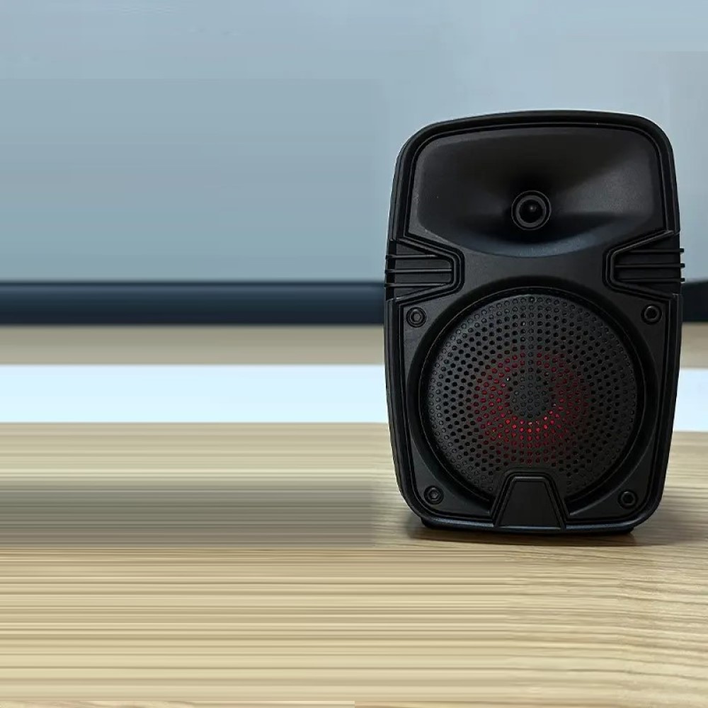 PARLANTE PORTÁTIL MÚSICA ALTAVOZ LUCES COLORIDAD ESTEREO JER - 7