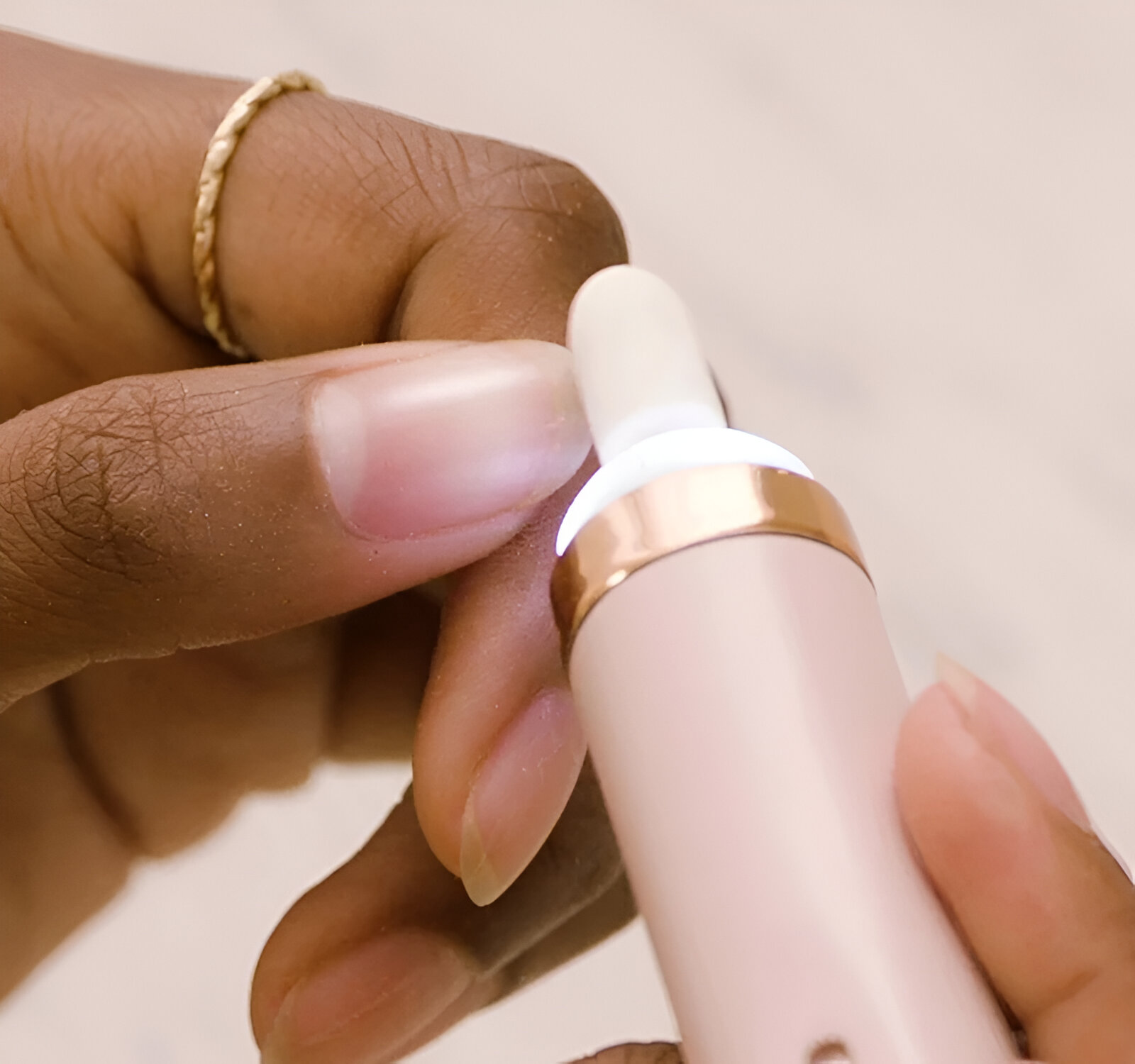 TALADRO PULIDOR UÑAS TORNO FRESAS LED MANICURA USB JER - 2