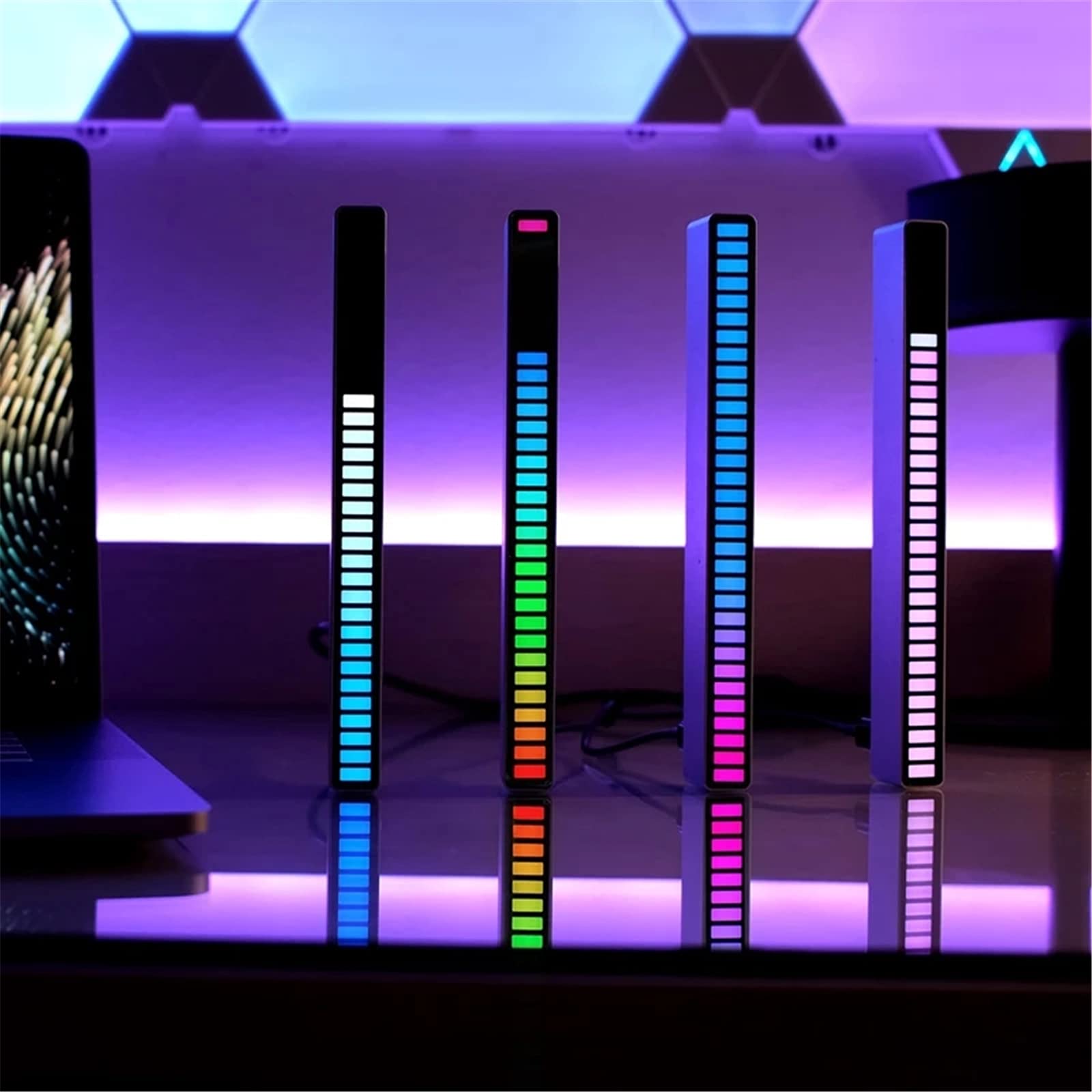 Luz De Ritmo XiXiRan RGB - Barra LED Con Control De Voz Para Fiestas Y Música