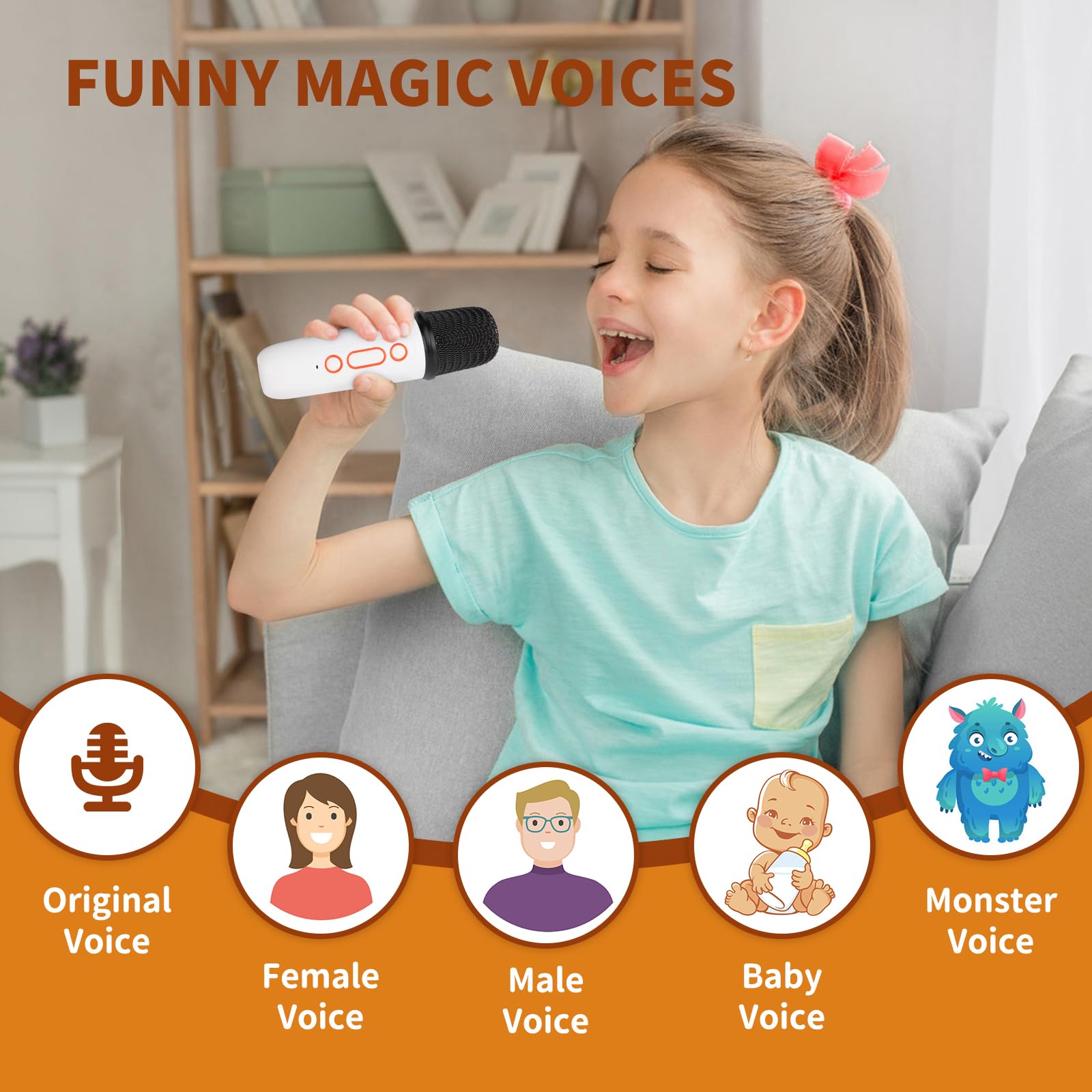 SET KARAOKE MICRÓFONO NIÑOS DIVERSIÓN MUSICAL CANTAR JER - 2