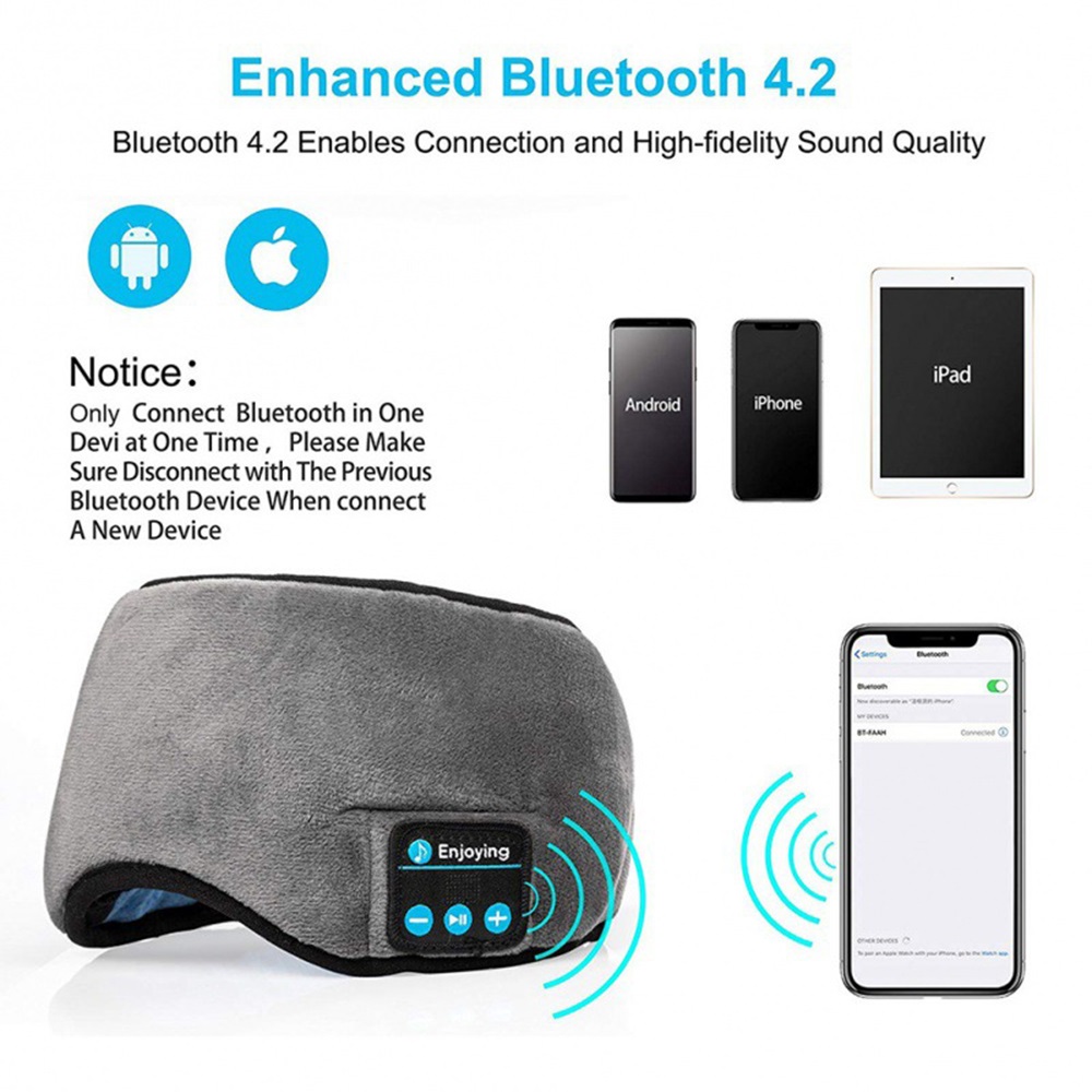 ANTIFAZ DORMIR INTELIGENTE BLUETOOTH EXPERIENCIA 2 EN 1 JER - 2