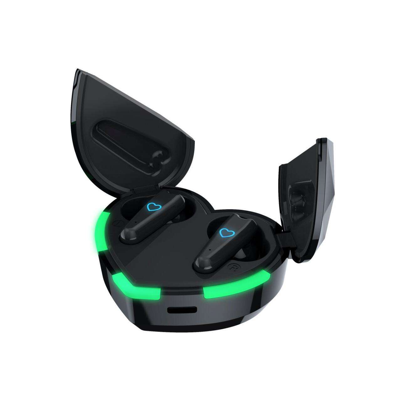 AUDÍFONOS MINI TIPO C AUDIO CORAZON INALAMBRICO CALIDAD JER - 6
