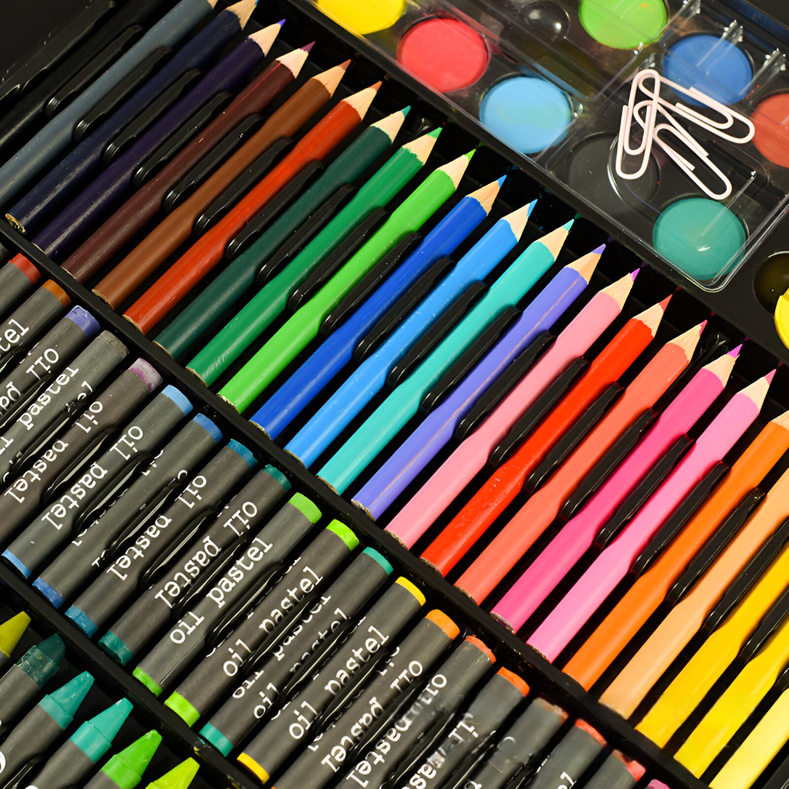 SET COLORES ARTE DIBUJO 150 PIEZAS ARTE MANUALIDAD JER - 7