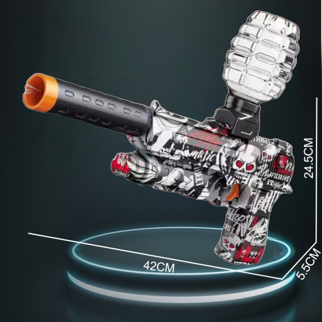 PISTOLA JUGUETE GEL LANZADOR DIVERSIÓN ENTRETER JER - 7
